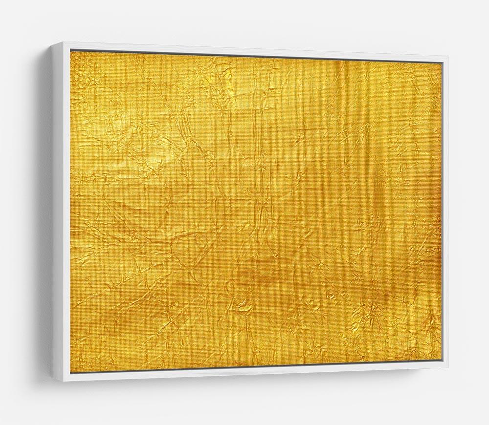 Shiny yellow leaf HD Metal Print - Canvas Art Rocks - 7