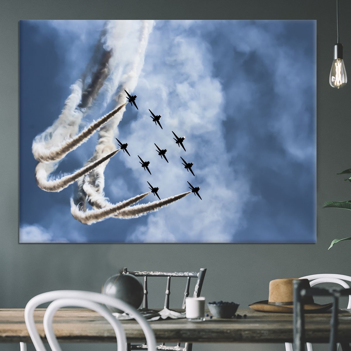 Show of force jets Canvas Print or Poster