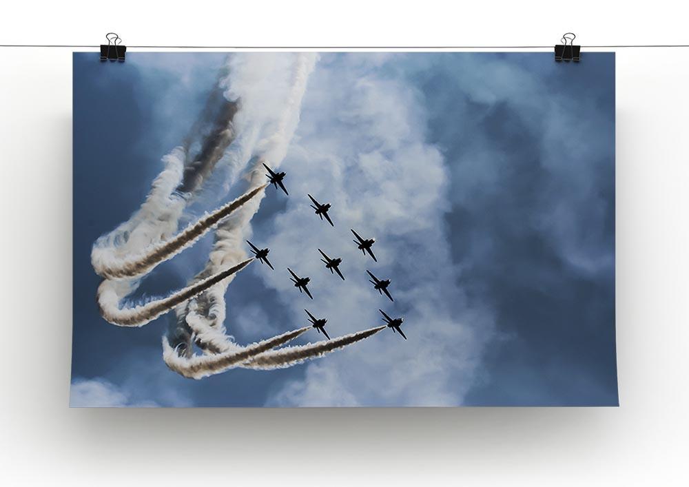 Show of force jets Canvas Print or Poster - Canvas Art Rocks - 2