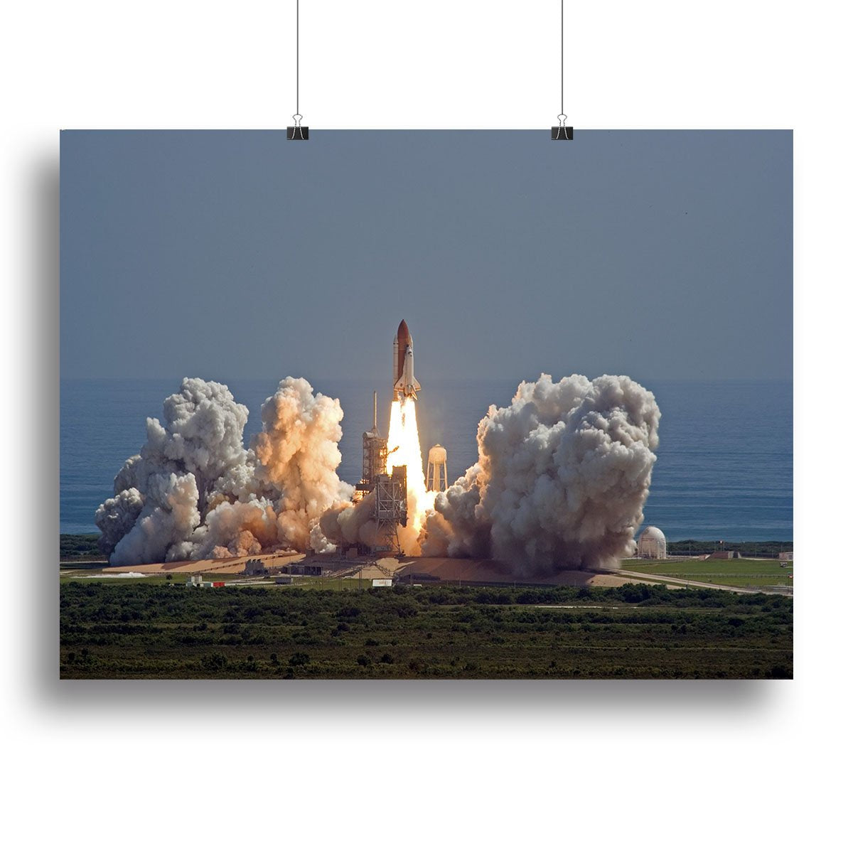 Shuttle Endeavour Launch Canvas Print or Poster