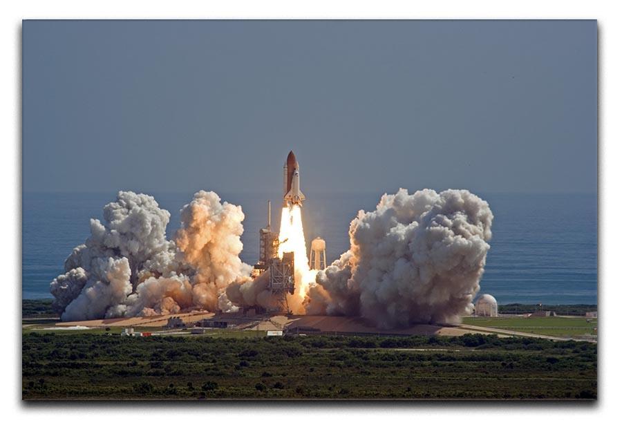 Shuttle Endeavour Launch Canvas Print or Poster  - Canvas Art Rocks - 1