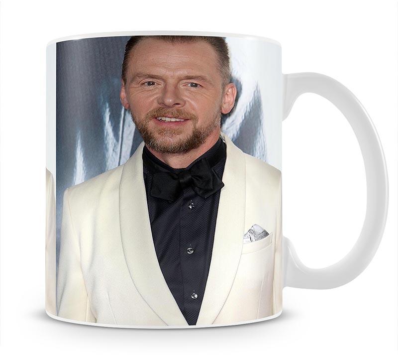 Simon Pegg Mug - Canvas Art Rocks - 1