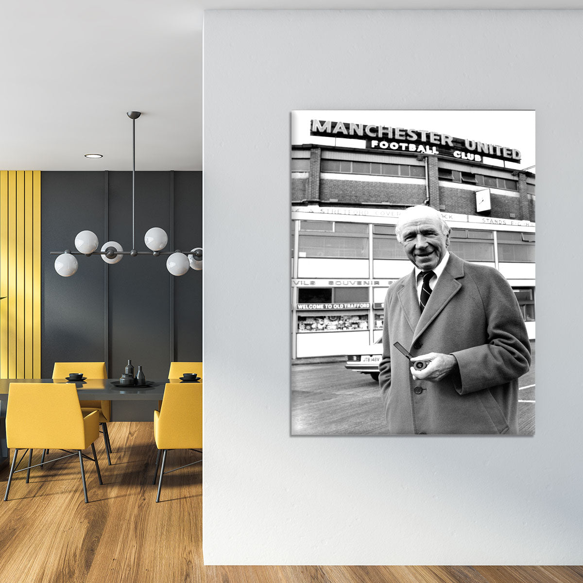 Sir Matt Busby Canvas Print or Poster - Canvas Art Rocks - 4