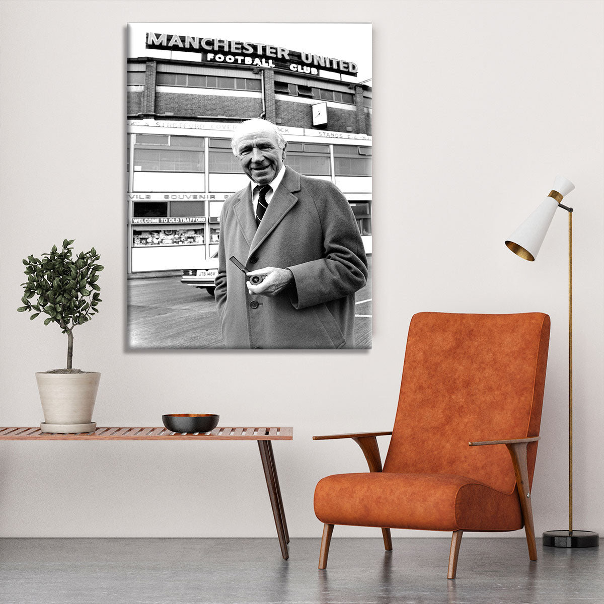 Sir Matt Busby Canvas Print or Poster - Canvas Art Rocks - 6