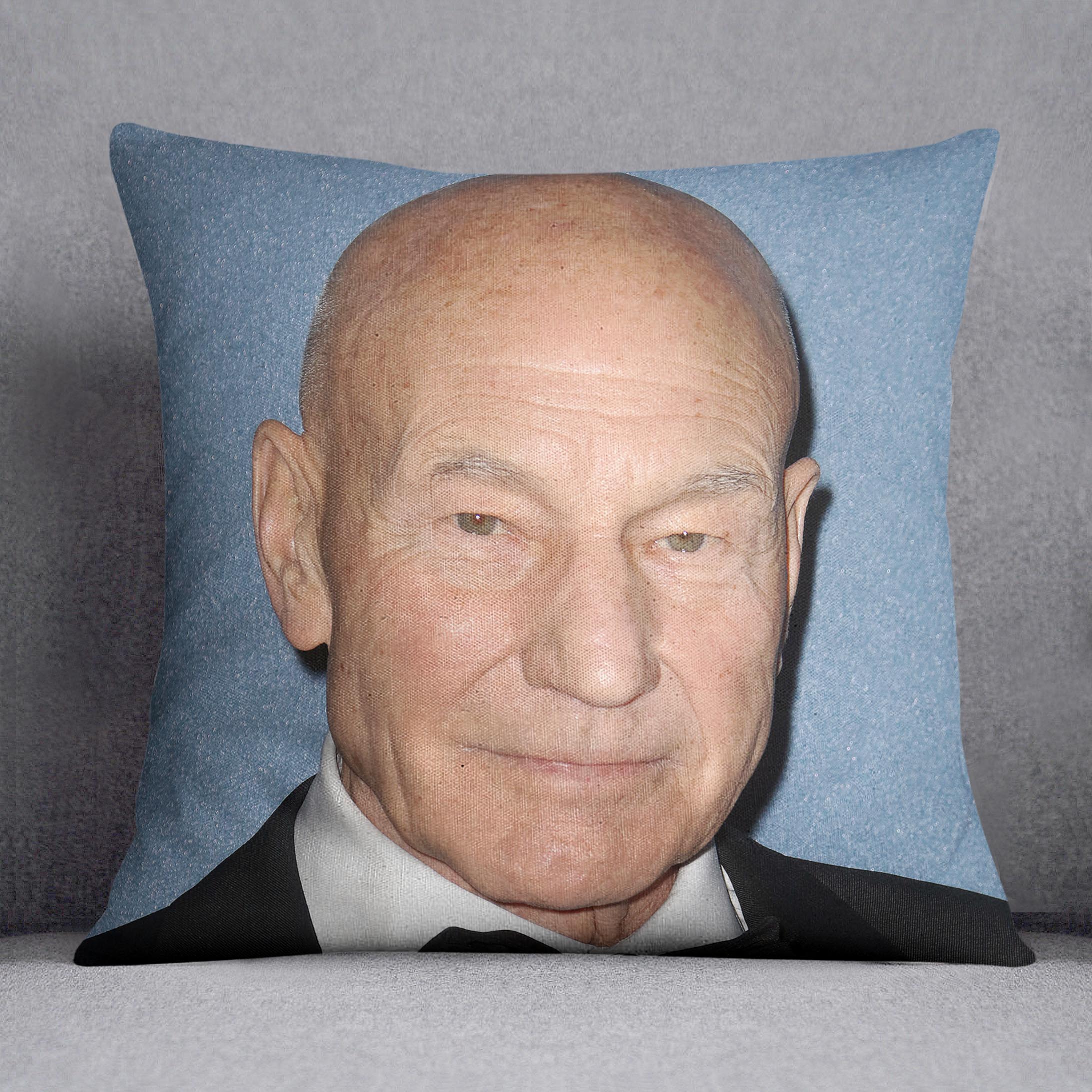 Sir Patrick Stewart Cushion