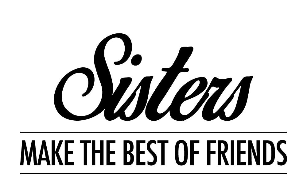 Sisters Friends Wall Sticker - Canvas Art Rocks - 2