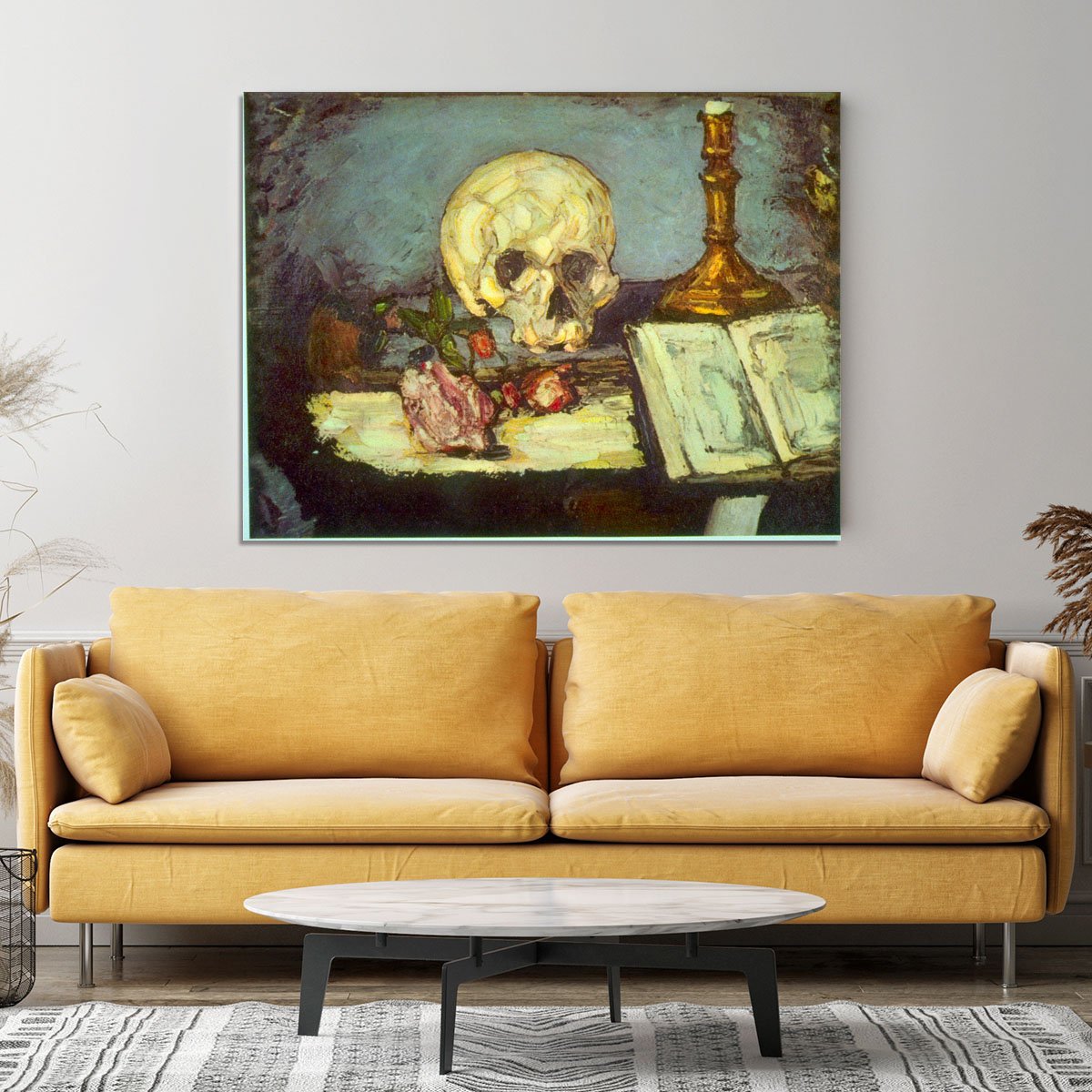 Skull by Degas Canvas Print or Poster