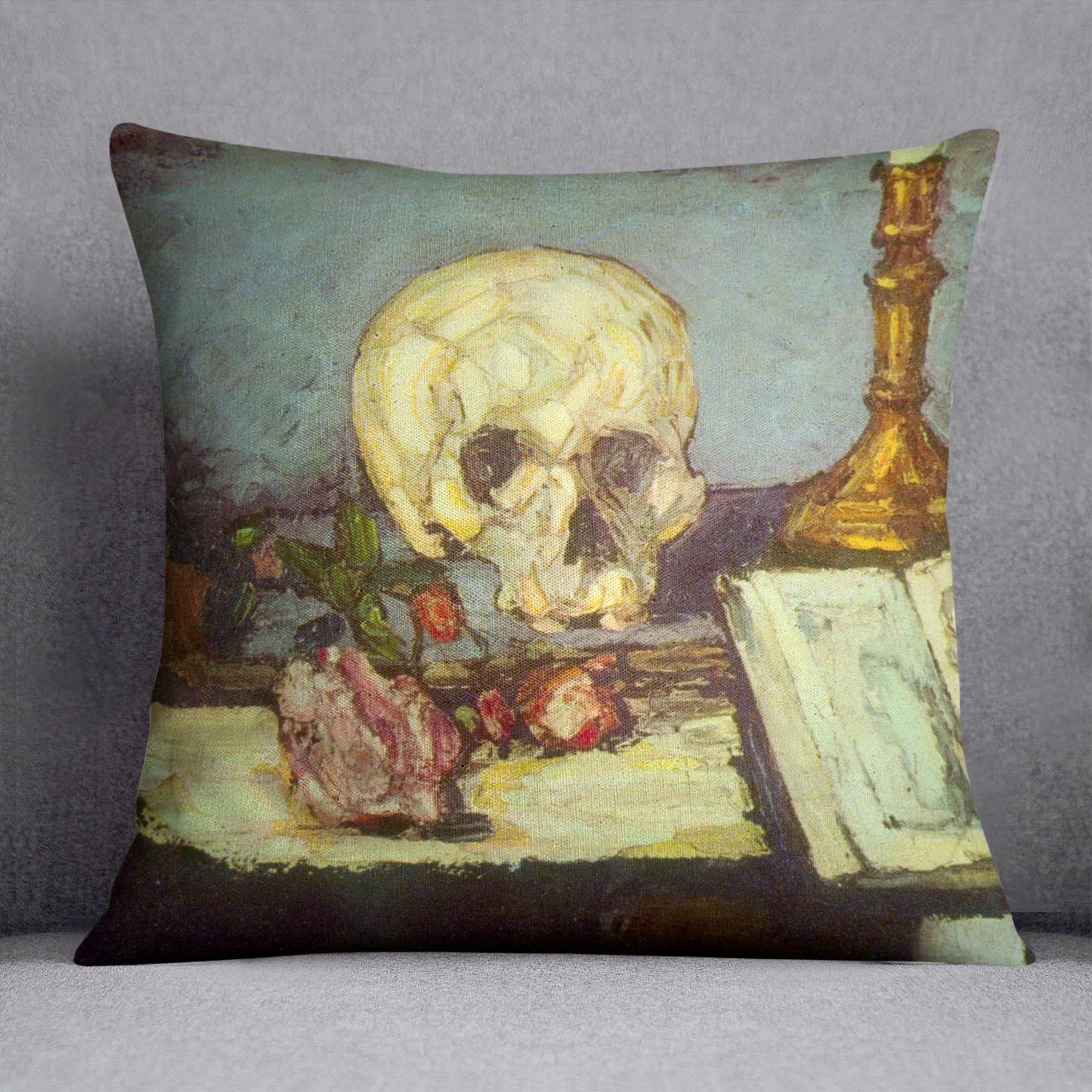 Skull by Degas Cushion