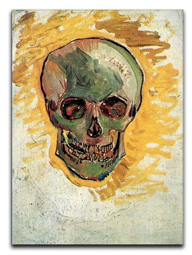 Skull by Van Gogh Canvas Print & Poster  - Canvas Art Rocks - 1