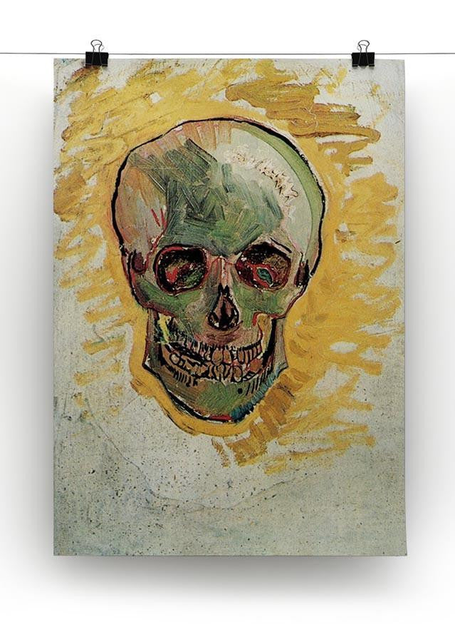 Skull by Van Gogh Canvas Print & Poster - Canvas Art Rocks - 2
