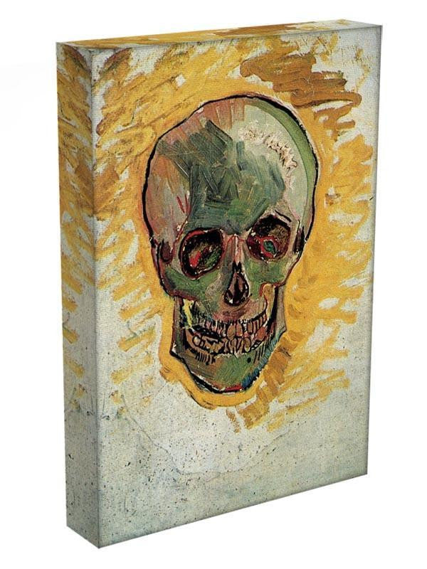 Skull by Van Gogh Canvas Print & Poster - Canvas Art Rocks - 3