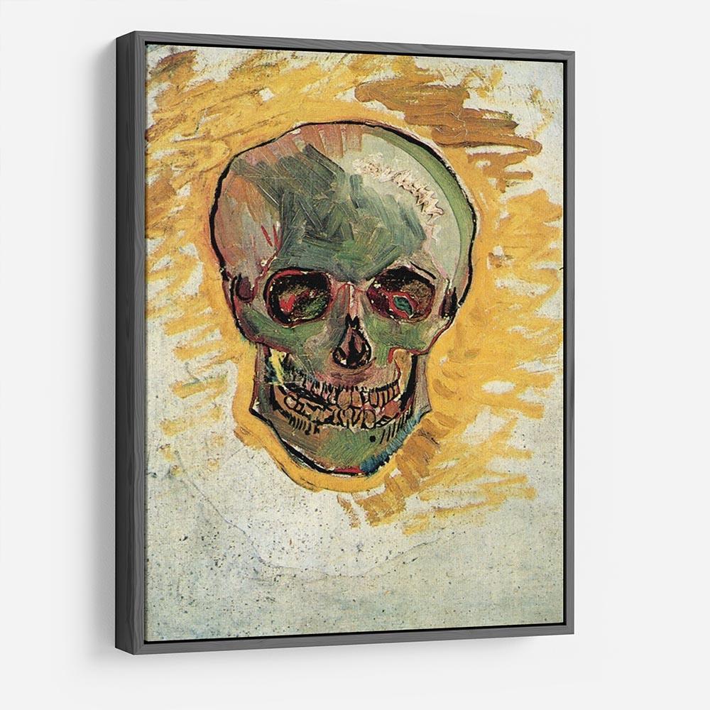 Skull by Van Gogh HD Metal Print