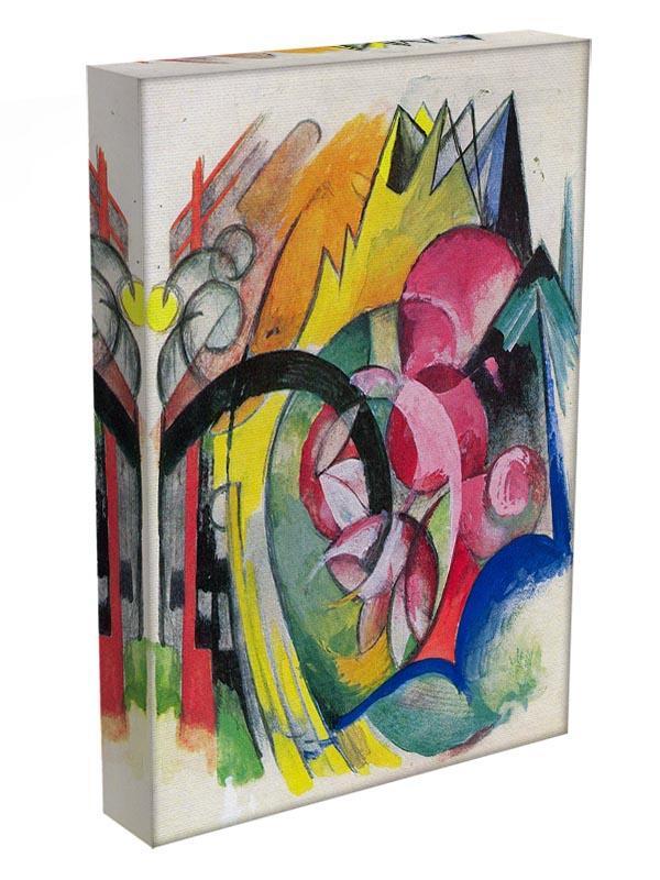 Small composition II by Franz Marc Canvas Print or Poster - Canvas Art Rocks - 3
