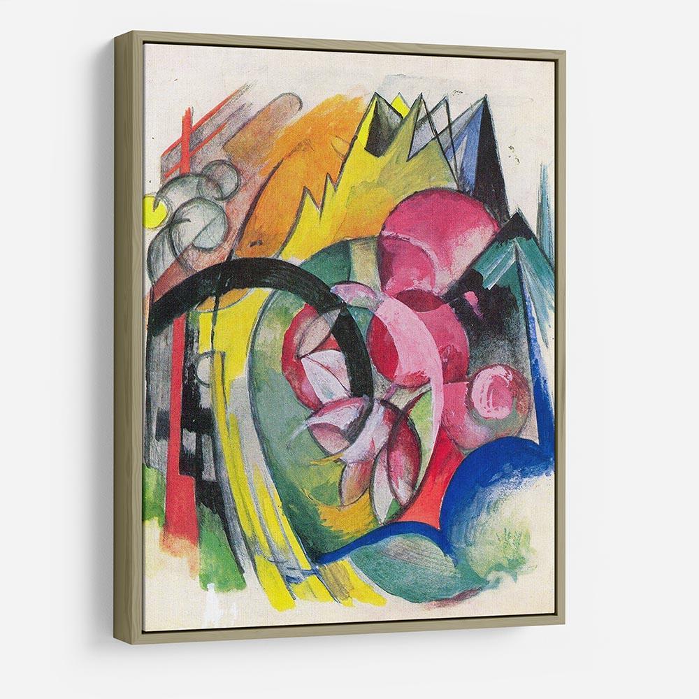 Small composition II by Franz Marc HD Metal Print
