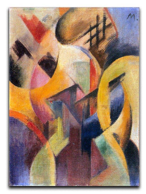 Small composition I by Franz Marc Canvas Print or Poster  - Canvas Art Rocks - 1