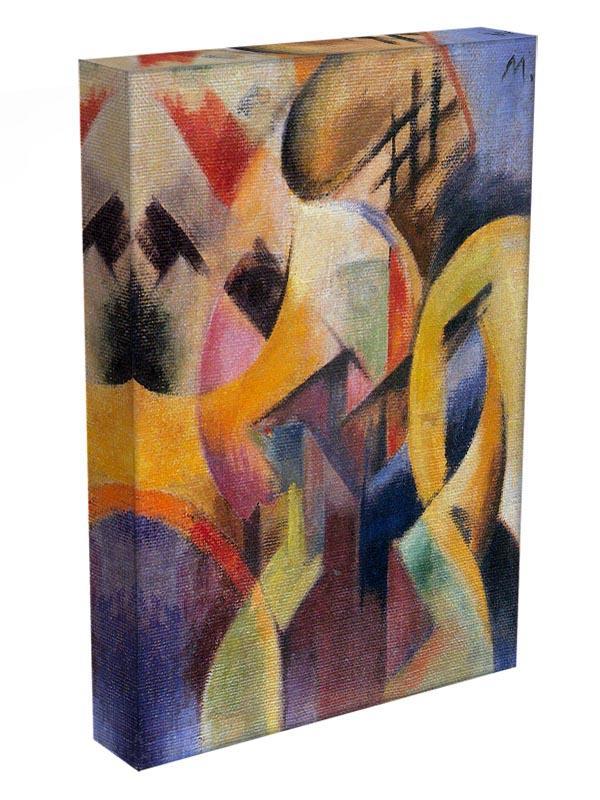 Small composition I by Franz Marc Canvas Print or Poster - Canvas Art Rocks - 3