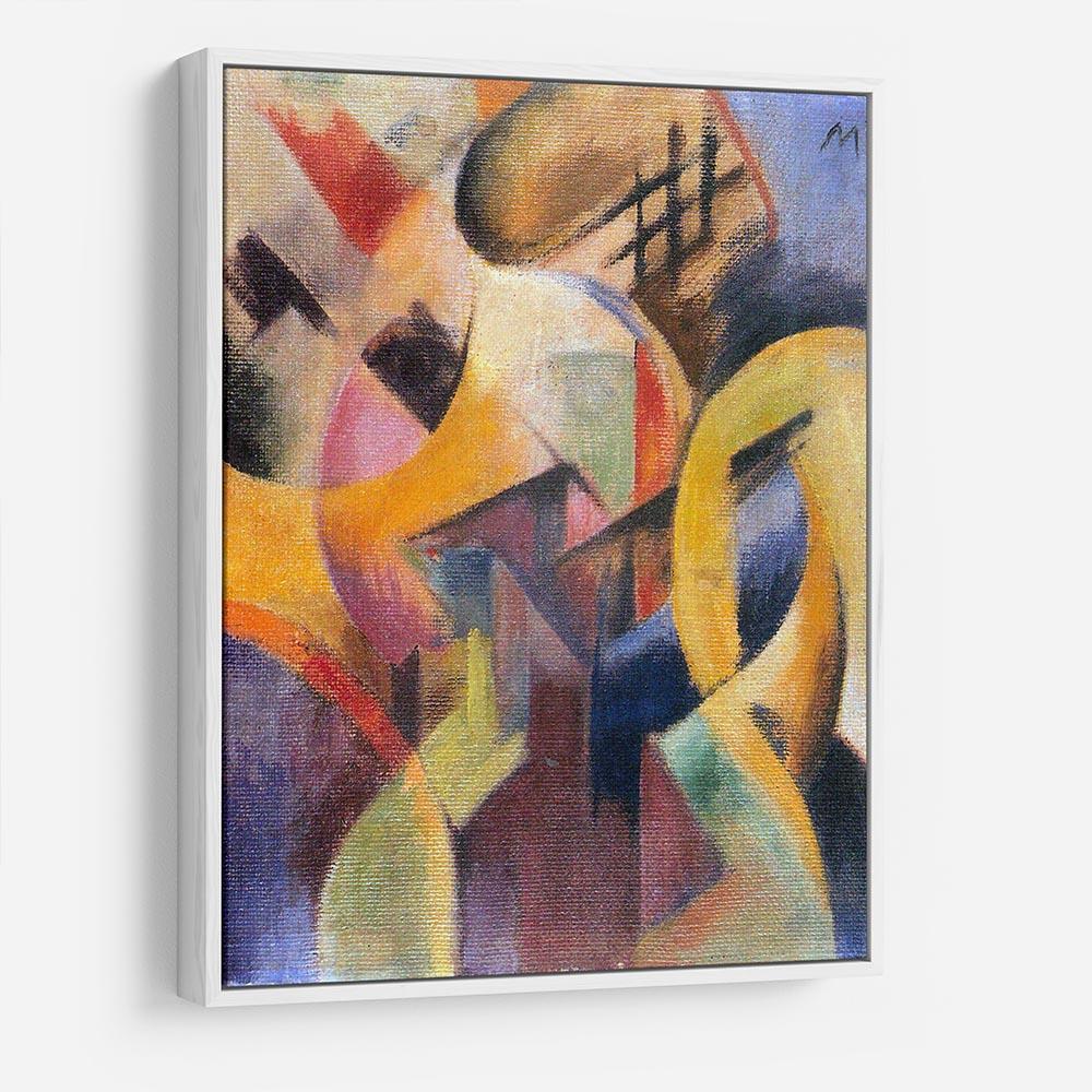 Small composition I by Franz Marc HD Metal Print