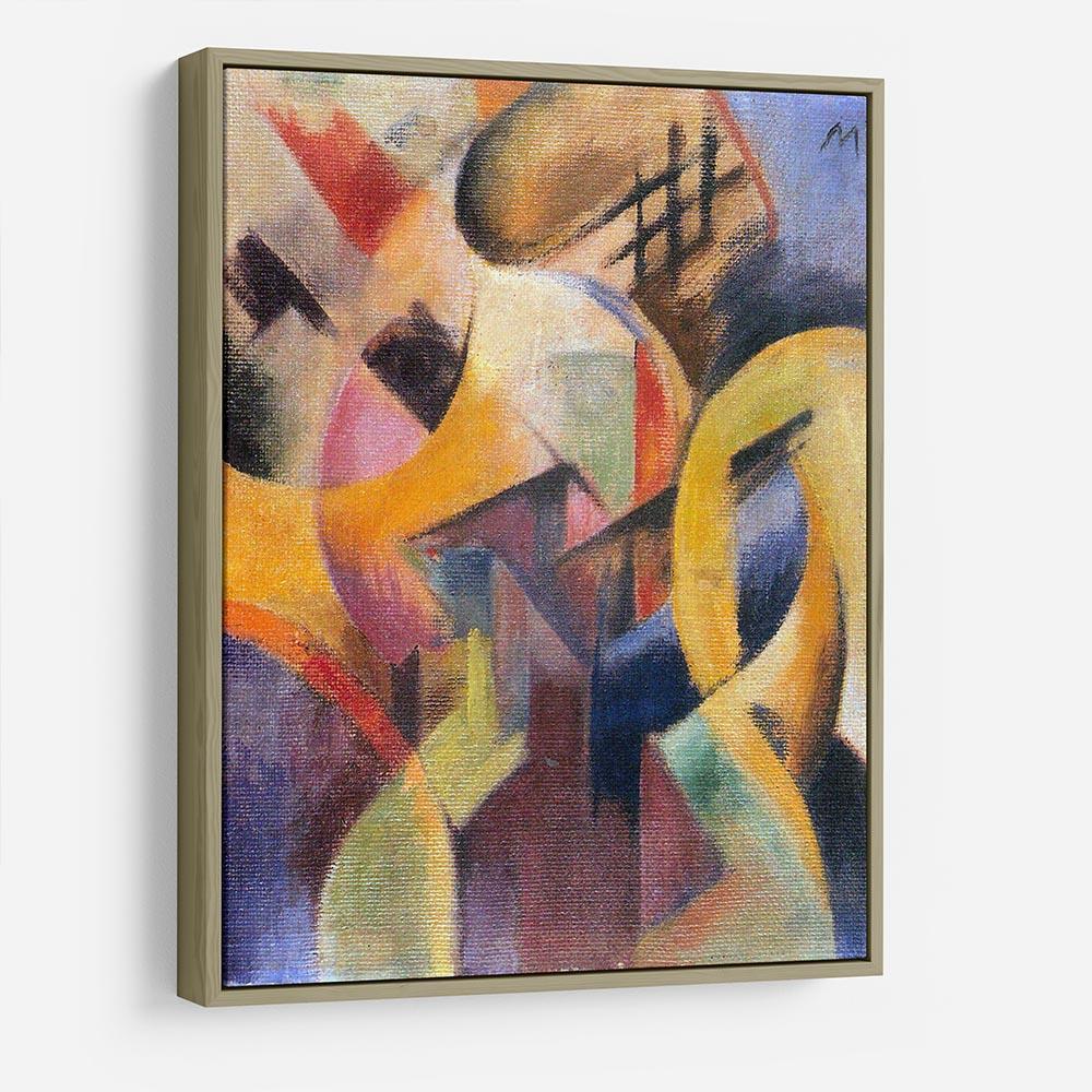 Small composition I by Franz Marc HD Metal Print