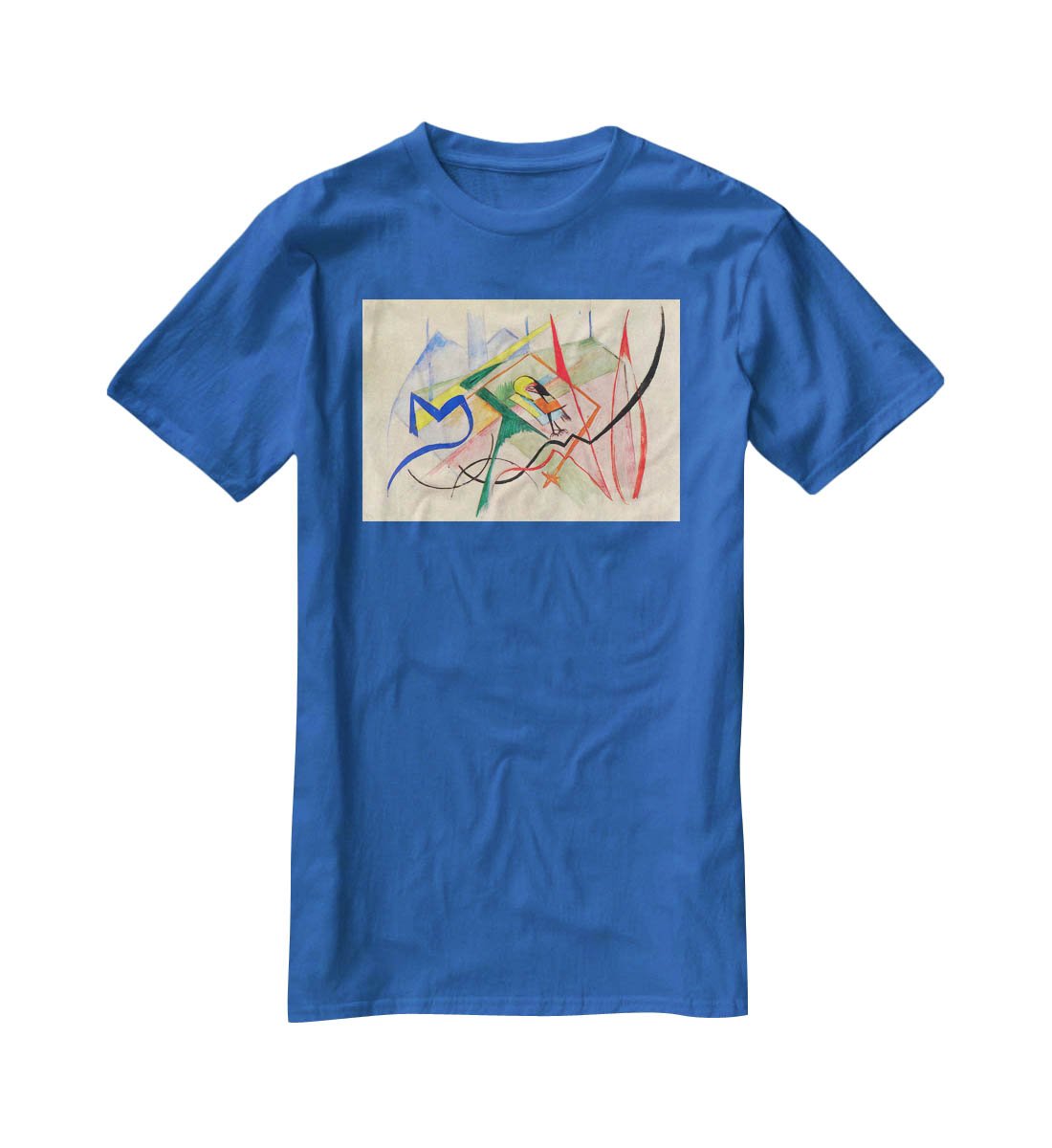 Small mythical creatures by Franz Marc T-Shirt - Canvas Art Rocks - 2