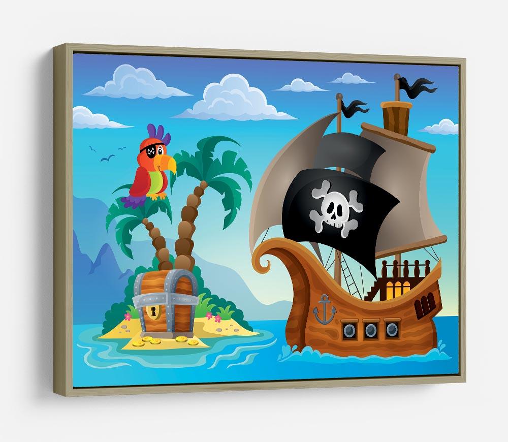Small pirate island theme 2 HD Metal Print