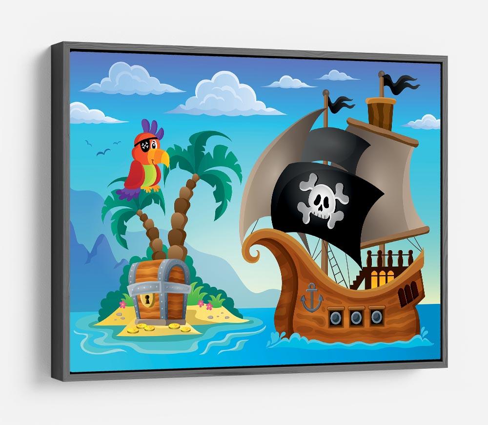 Small pirate island theme 2 HD Metal Print