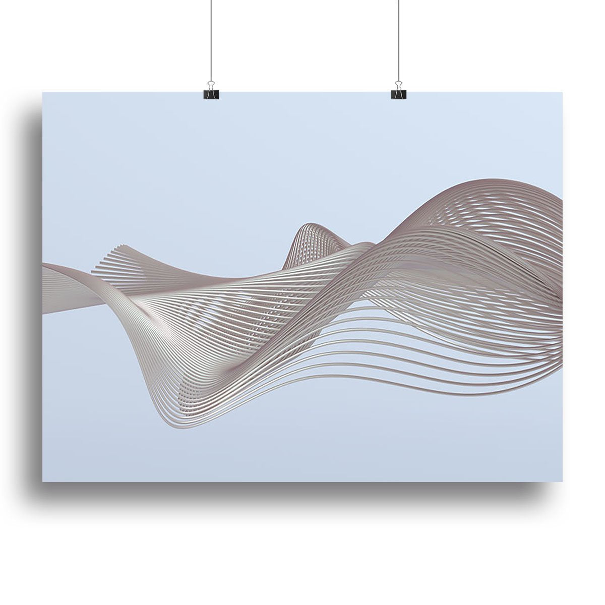 Smooth Lines Canvas Print or Poster