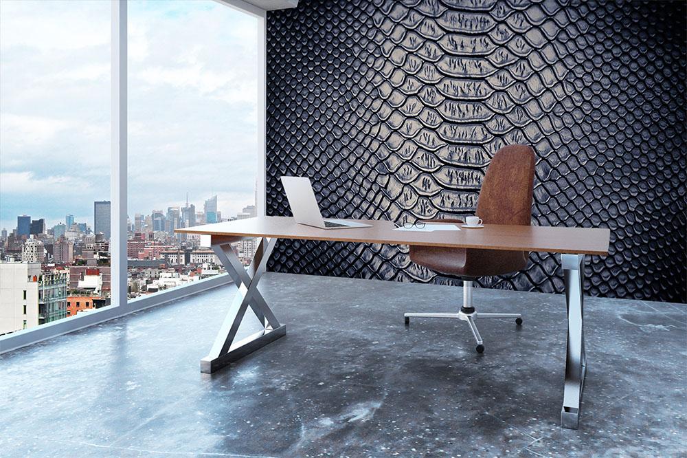 Snake skin texture Wall Mural Wallpaper - Canvas Art Rocks - 3