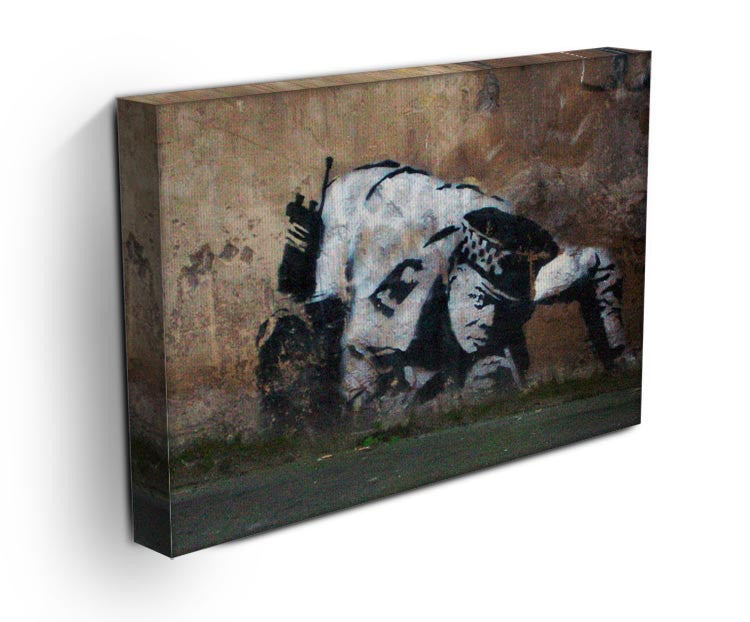 Banksy Snorting Policeman Print - Canvas Art Rocks - 3