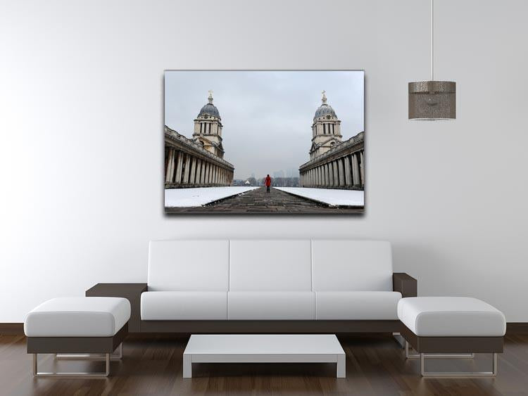 Snow in Greenwich Canvas Print or Poster - Canvas Art Rocks - 4