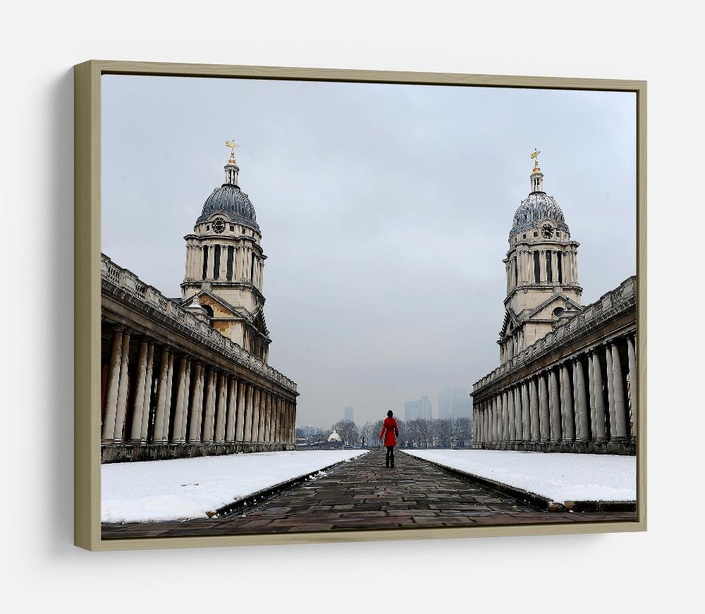 Snow in Greenwich HD Metal Print - Canvas Art Rocks - 8