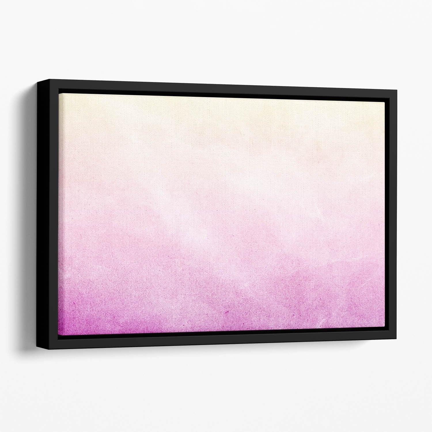 Soft cloud and sky abstract Floating Framed Canvas