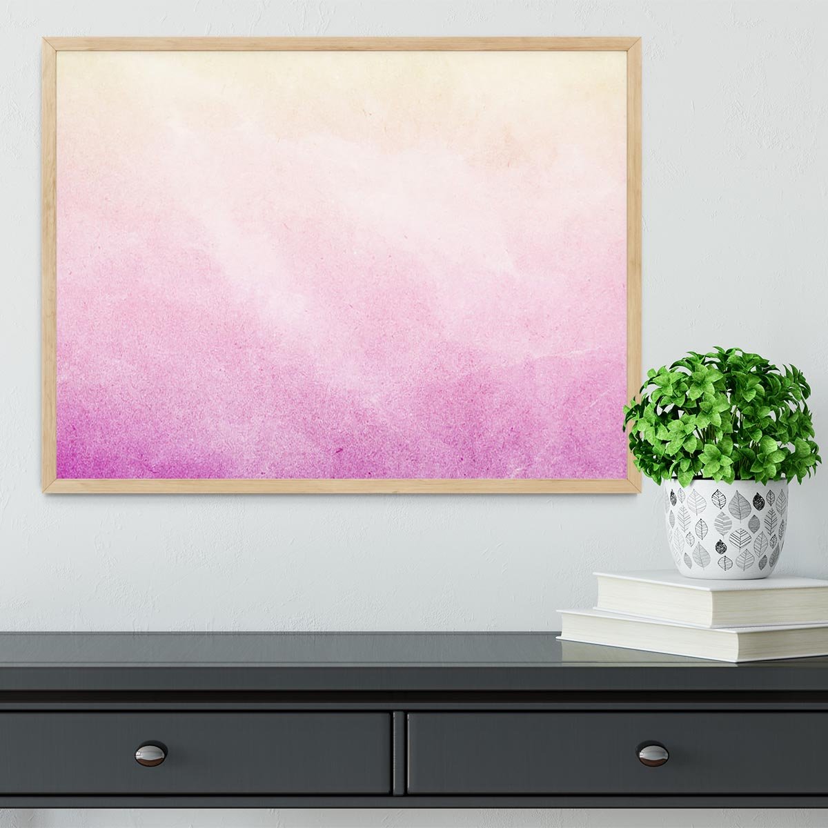 Soft cloud and sky abstract Framed Print - Canvas Art Rocks - 4