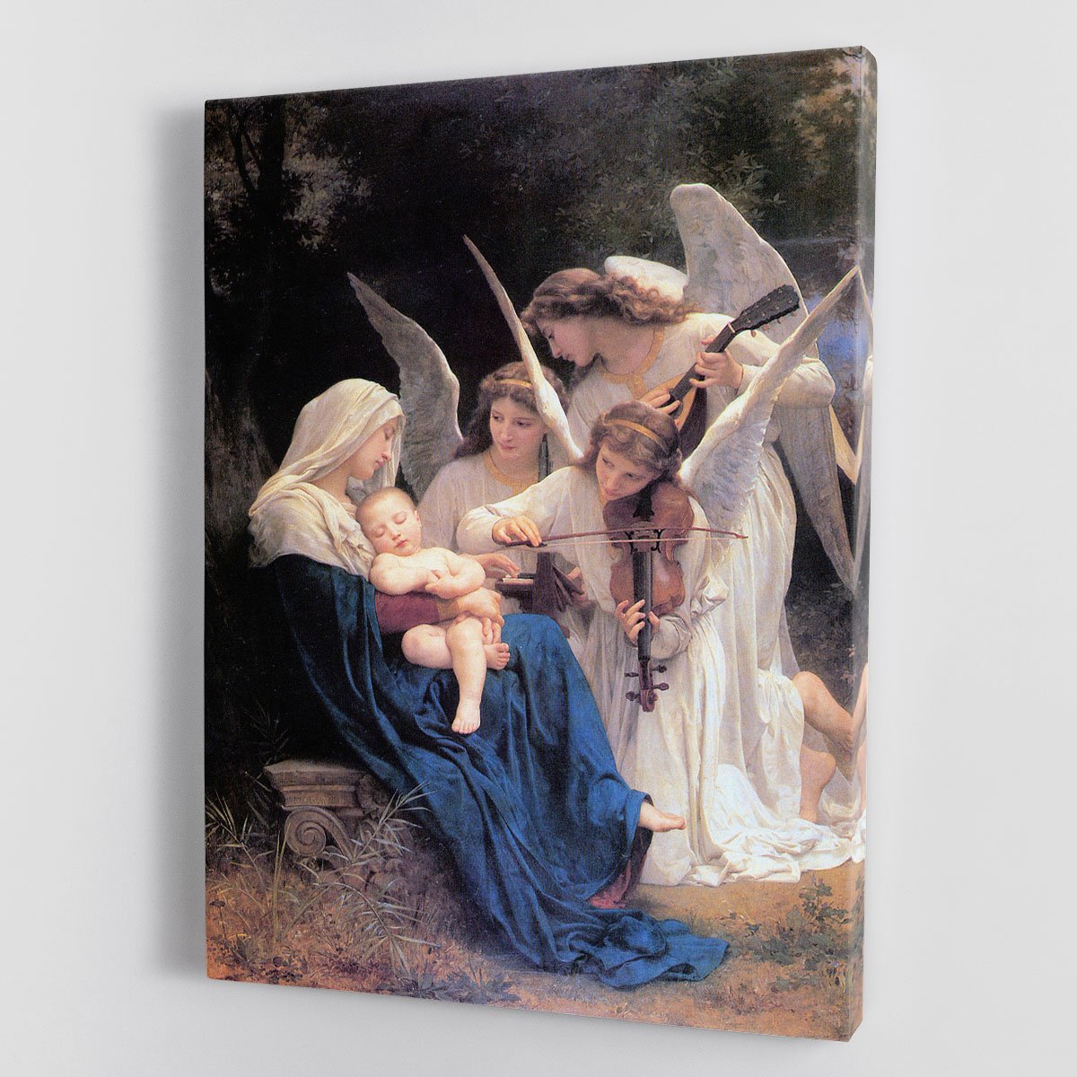Song of the Angels By Bouguereau Canvas Print or Poster