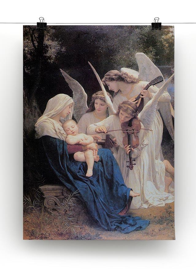 Song of the Angels By Bouguereau Canvas Print or Poster - Canvas Art Rocks - 2