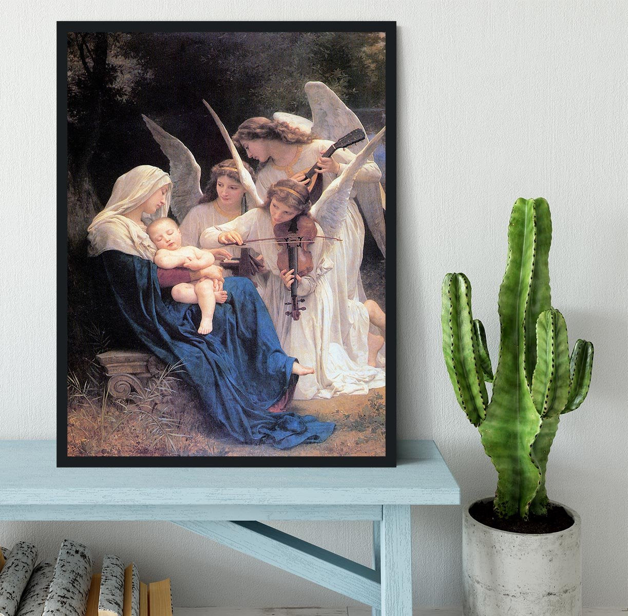 Song of the Angels By Bouguereau Framed Print - Canvas Art Rocks - 2