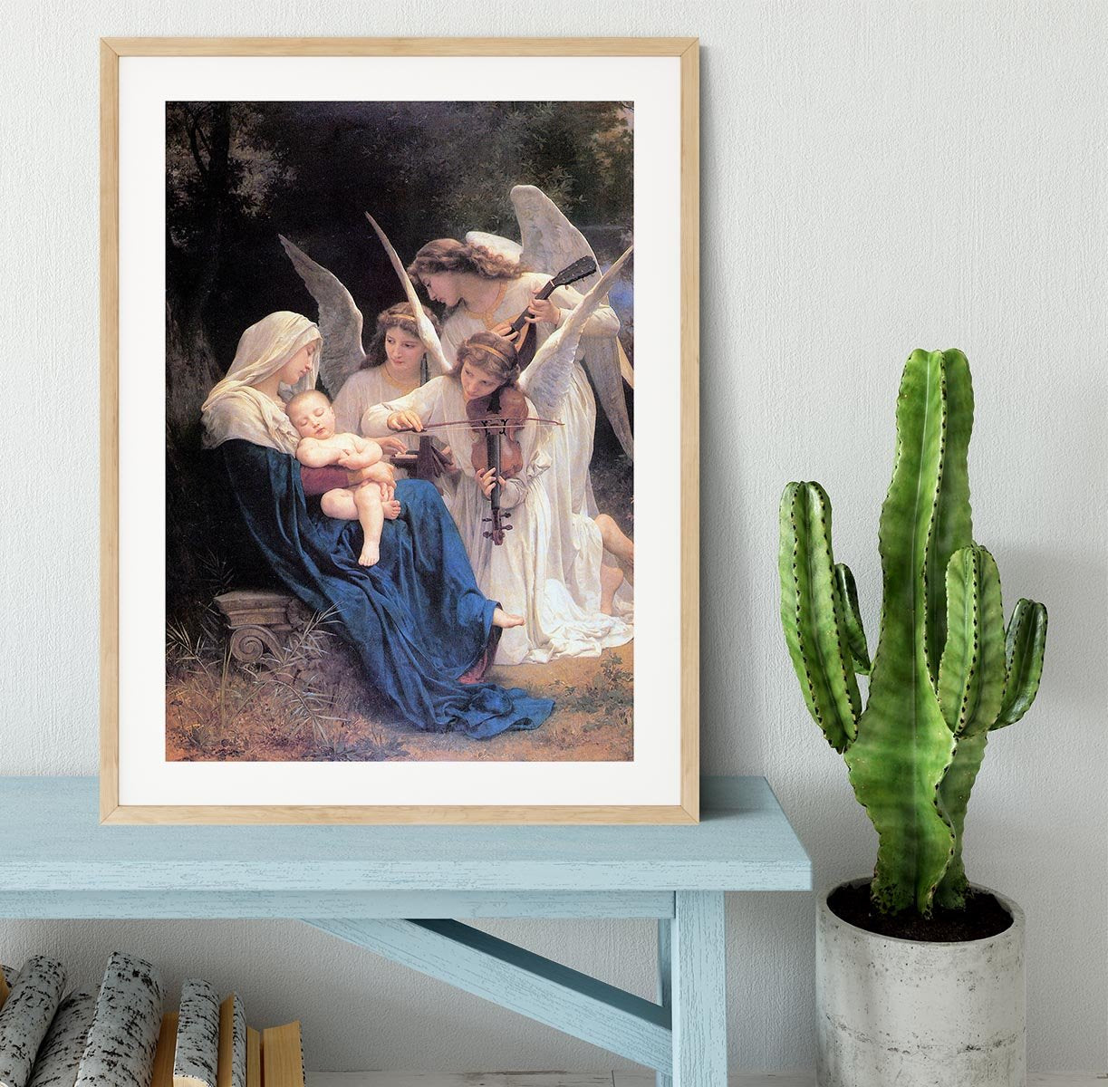 Song of the Angels By Bouguereau Framed Print - Canvas Art Rocks - 3