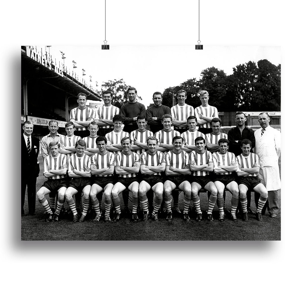 Southampton Football Club Team Photo 1962 Canvas Print or Poster - Canvas Art Rocks - 2