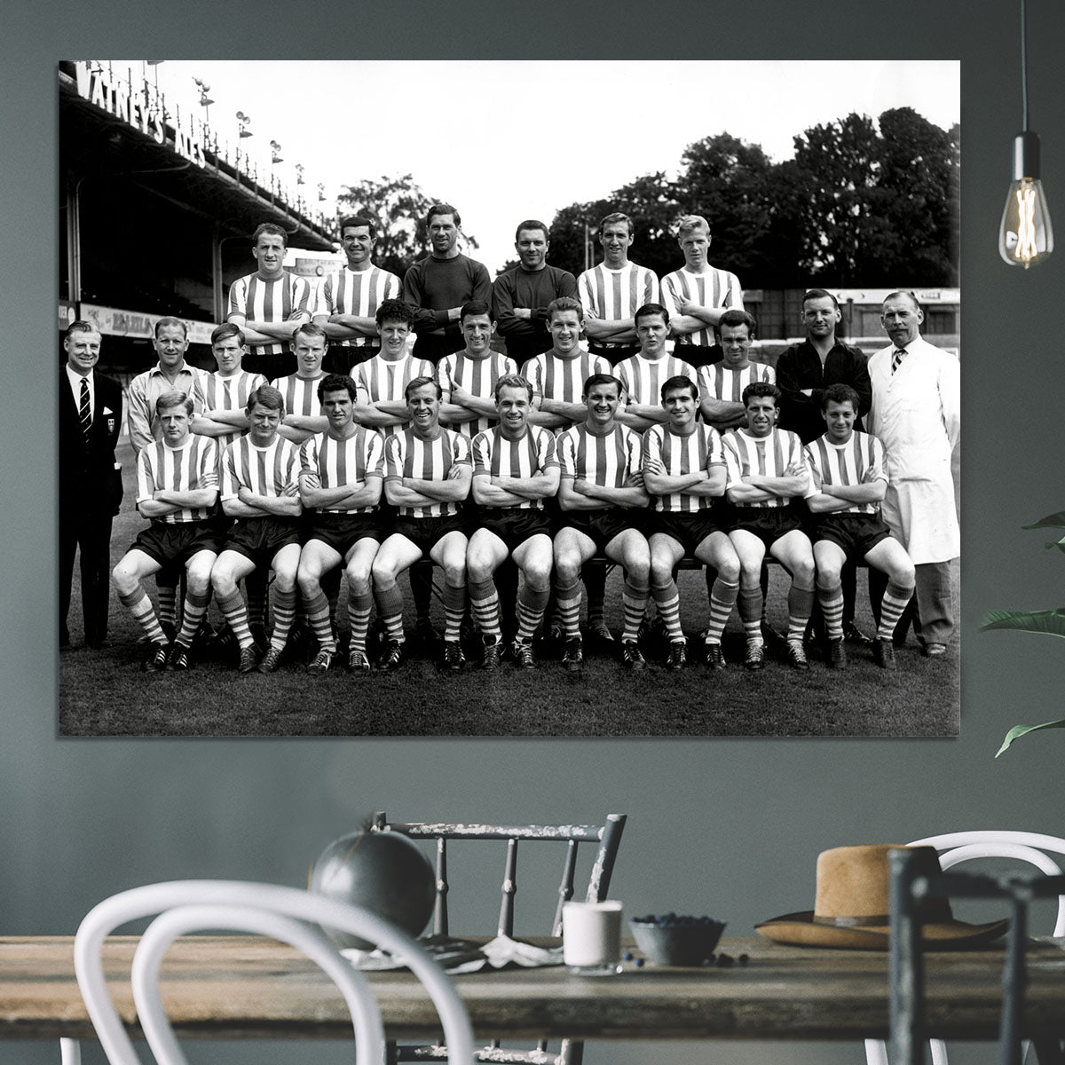 Southampton Football Club Team Photo 1962 Canvas Print or Poster - Canvas Art Rocks - 3