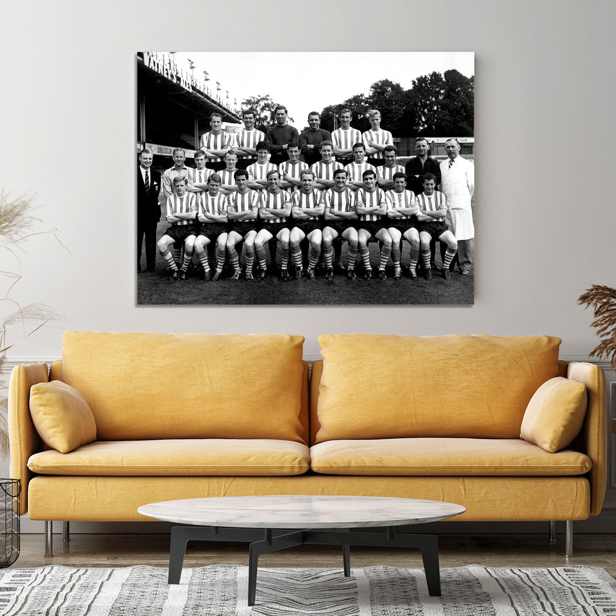 Southampton Football Club Team Photo 1962 Canvas Print or Poster - Canvas Art Rocks - 4