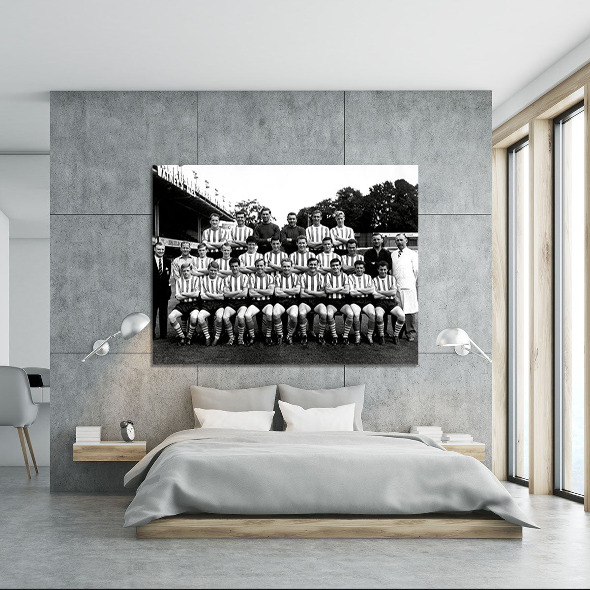 Southampton Football Club Team Photo 1962 Canvas Print or Poster - Canvas Art Rocks - 5