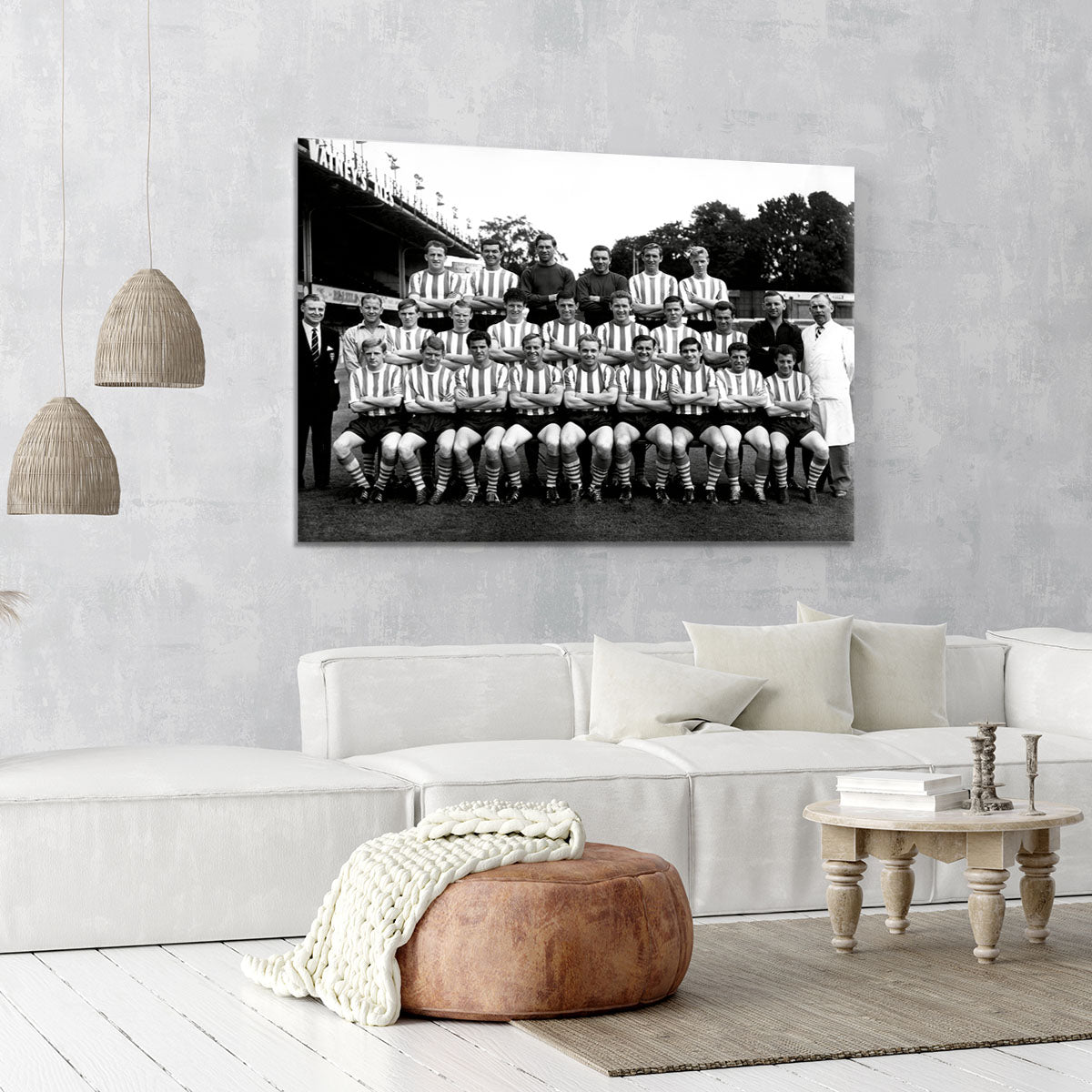 Southampton Football Club Team Photo 1962 Canvas Print or Poster - Canvas Art Rocks - 6