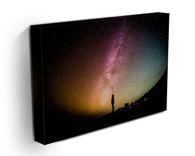 Space Man At Night Canvas Print or Poster - Canvas Art Rocks - 3