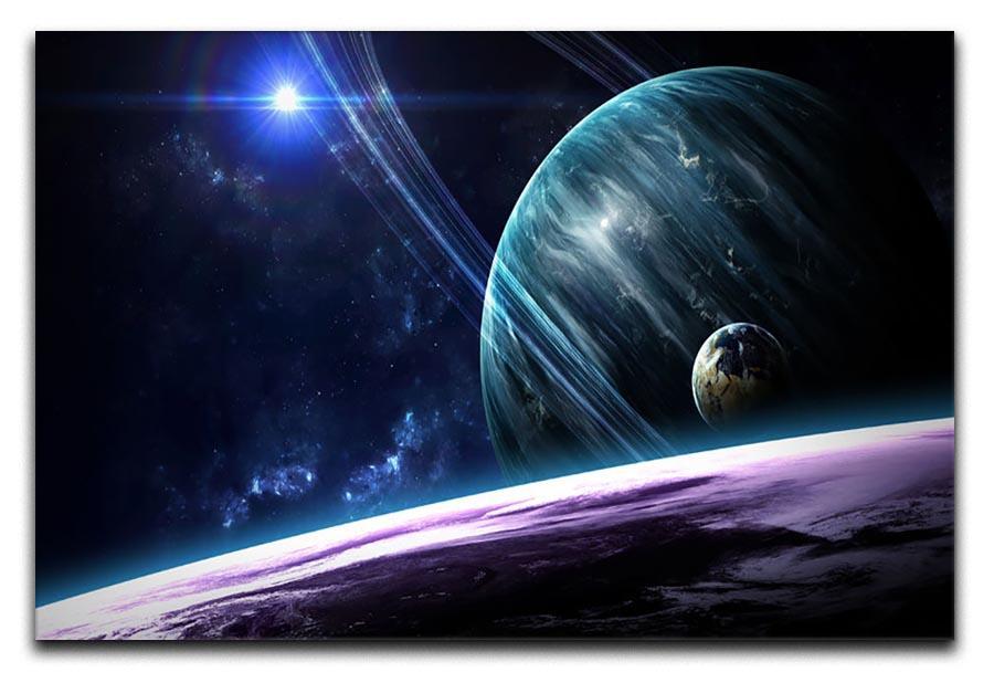 Space Planets Canvas Print or Poster  - Canvas Art Rocks - 1