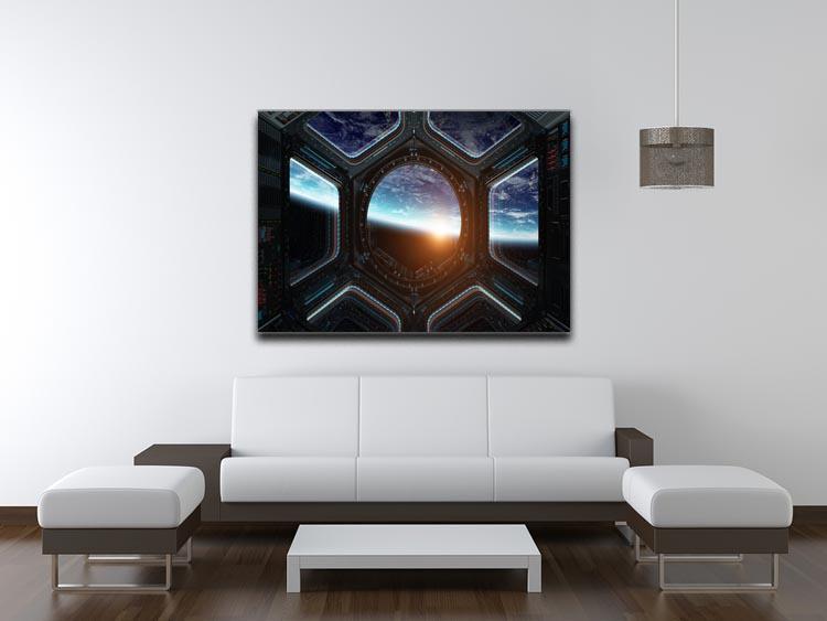 Space Ship Window Canvas Print or Poster - Canvas Art Rocks - 4