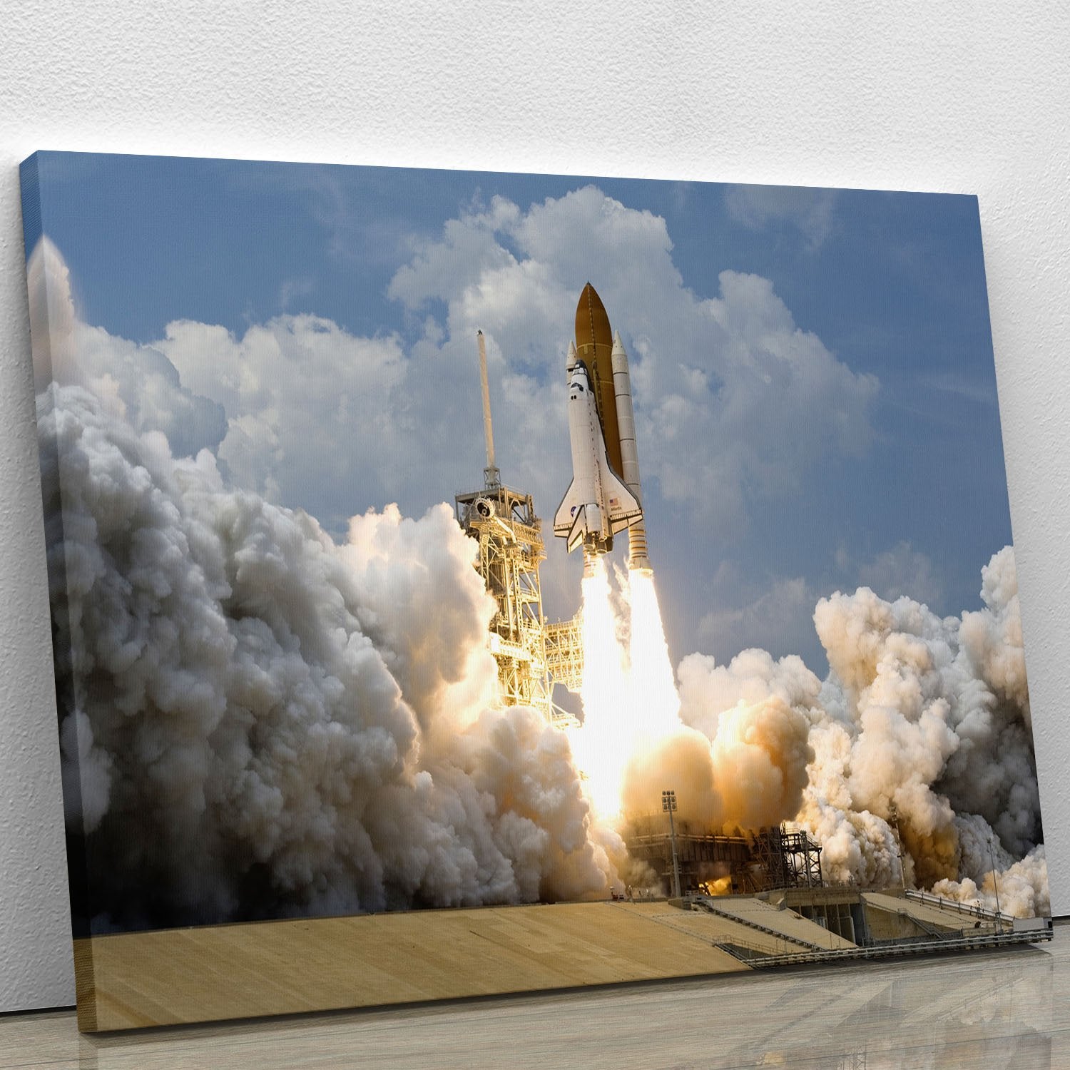 Space Shuttle Launch Canvas Print or Poster