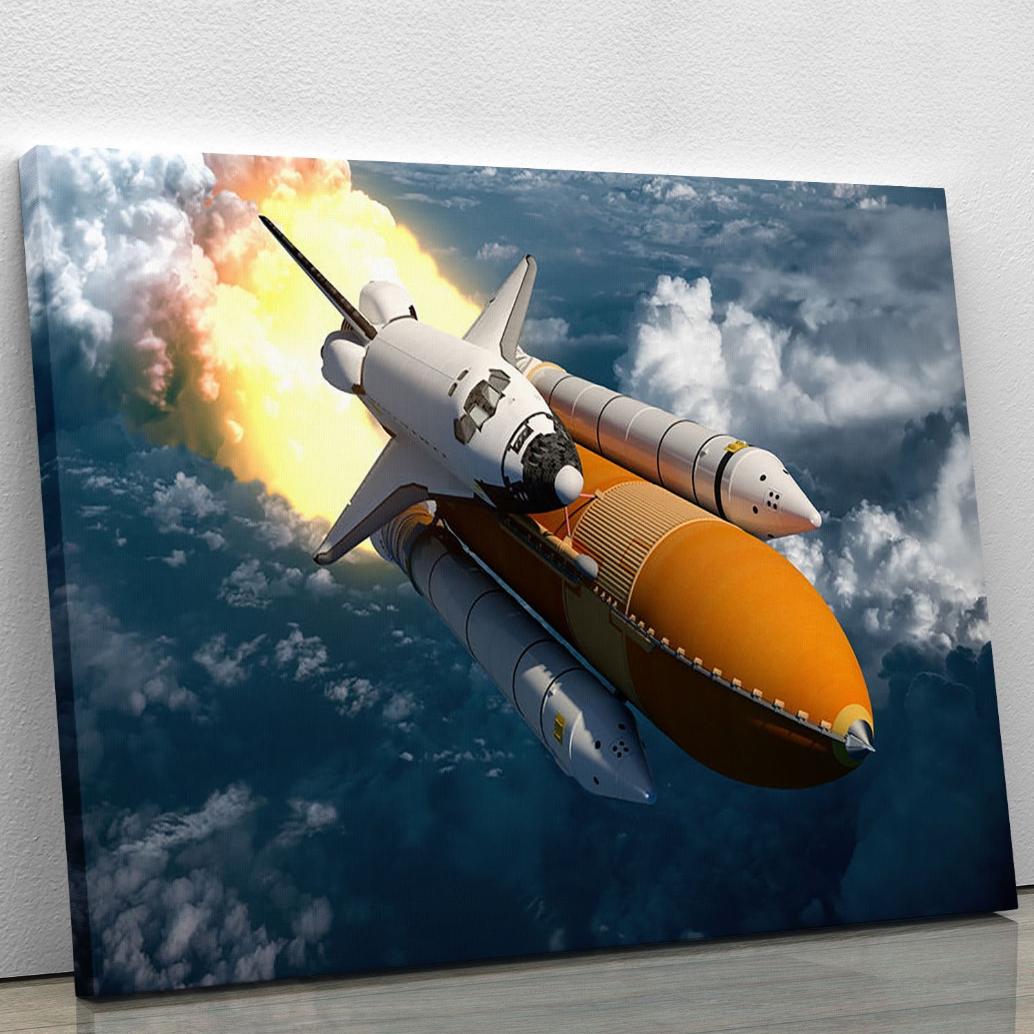 Space Shuttle Lift Off Canvas Print or Poster