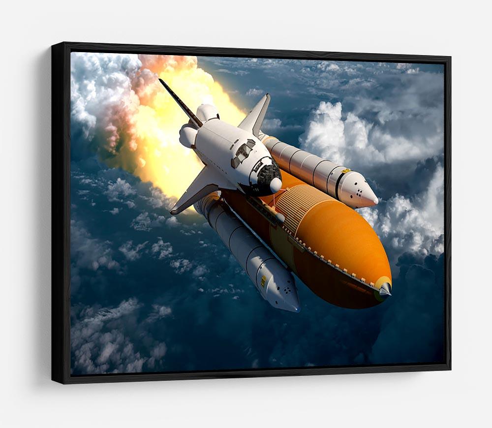 Space Shuttle Lift Off HD Metal Print