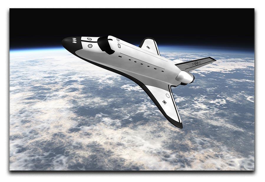 Space Shuttle leaving earth Canvas Print or Poster  - Canvas Art Rocks - 1