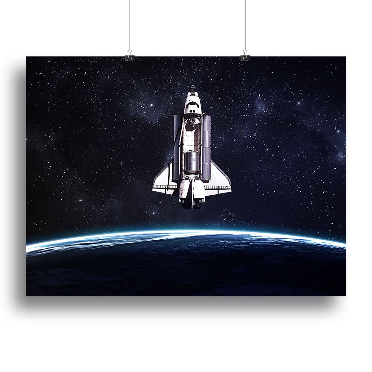 Space Shuttle on a mission Canvas Print or Poster