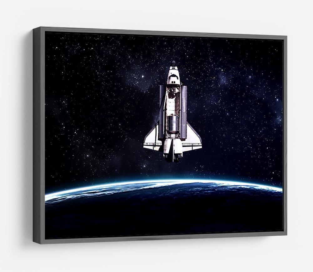 Space Shuttle on a mission HD Metal Print